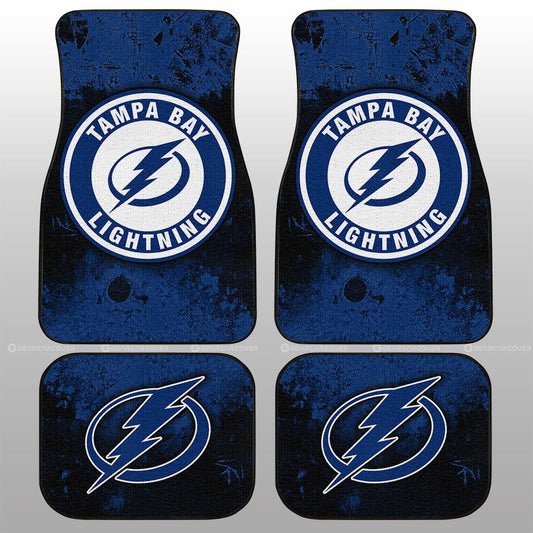 Tampa Bay Lightning Car Floor Mats Custom Car Accessories - Gearcarcover - 1