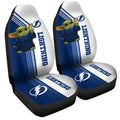 Tampa Bay Lightning Car Seat Covers Baby Yoda Car Accessories - Gearcarcover - 3