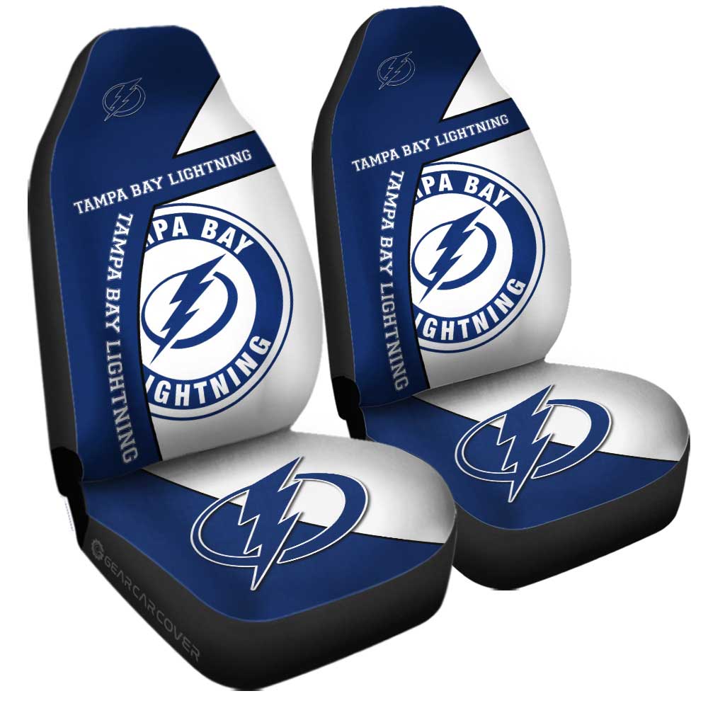 Tampa Bay Lightning Car Seat Covers Custom Car Accessories For Fans - Gearcarcover - 3