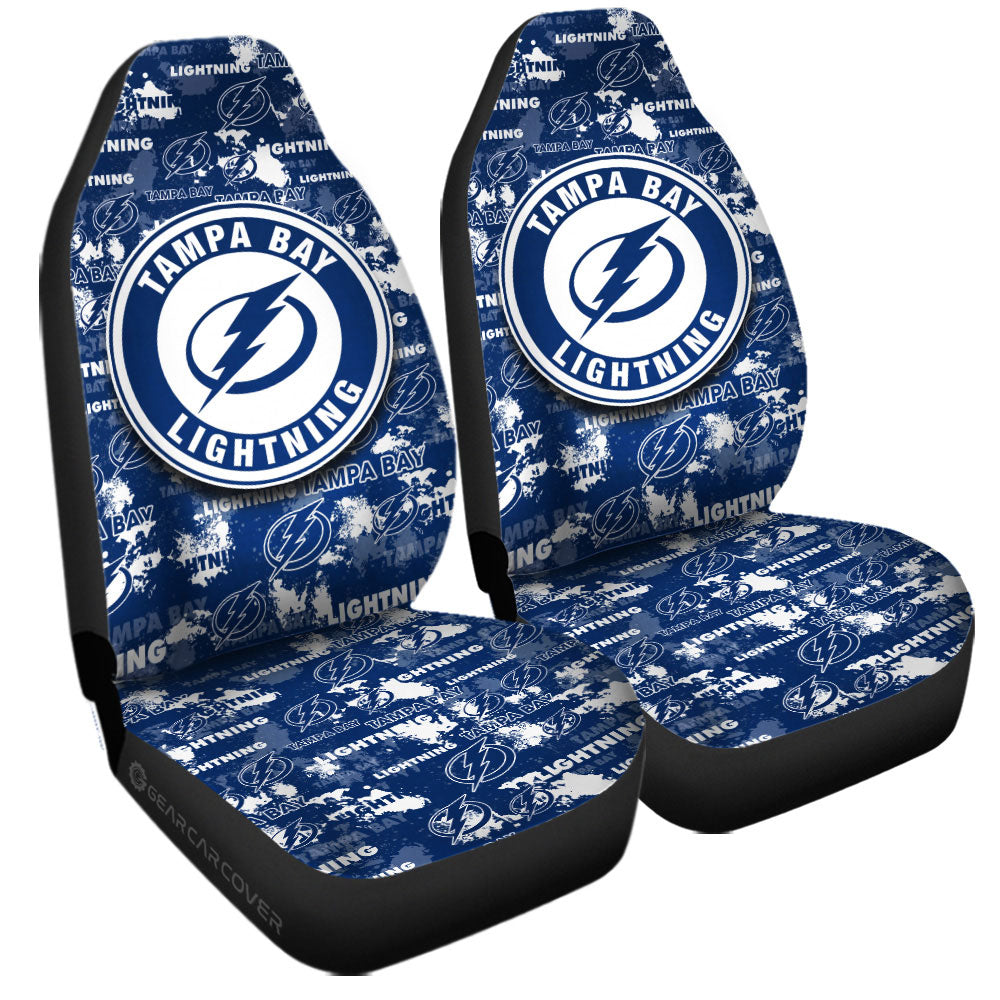 Tampa Bay Lightning Car Seat Covers Custom Car Accessories - Gearcarcover - 3
