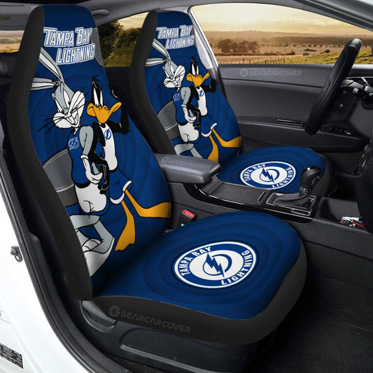 Tampa Bay Lightning Car Seat Covers Custom Car Accessories - Gearcarcover - 2