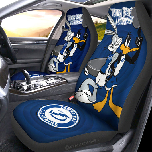 Tampa Bay Lightning Car Seat Covers Custom Car Accessories - Gearcarcover - 1