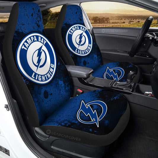 Tampa Bay Lightning Car Seat Covers Custom Car Accessories - Gearcarcover - 2