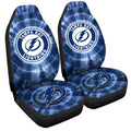 Tampa Bay Lightning Car Seat Covers Custom Tie Dye Car Accessories - Gearcarcover - 3