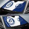 Tampa Bay Lightning Car Sunshade Custom Car Accessories For Fans - Gearcarcover - 2
