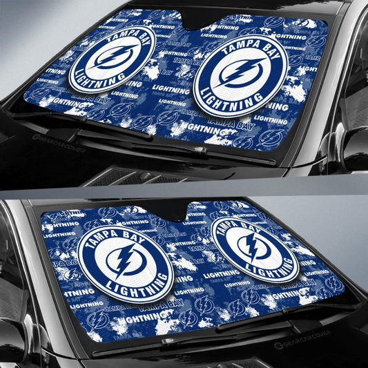 Tampa Bay Lightning Car Sunshade Custom Car Accessories - Gearcarcover - 2