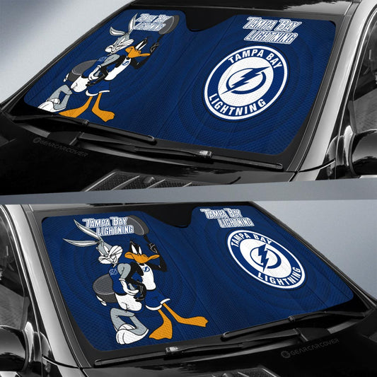 Tampa Bay Lightning Car Sunshade Custom Car Accessories - Gearcarcover - 2