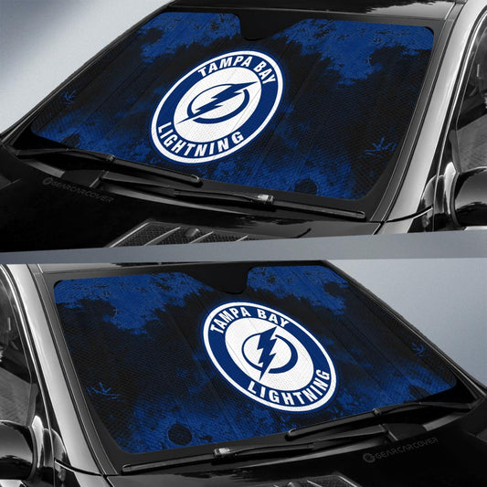 Tampa Bay Lightning Car Sunshade Custom Car Accessories - Gearcarcover - 2