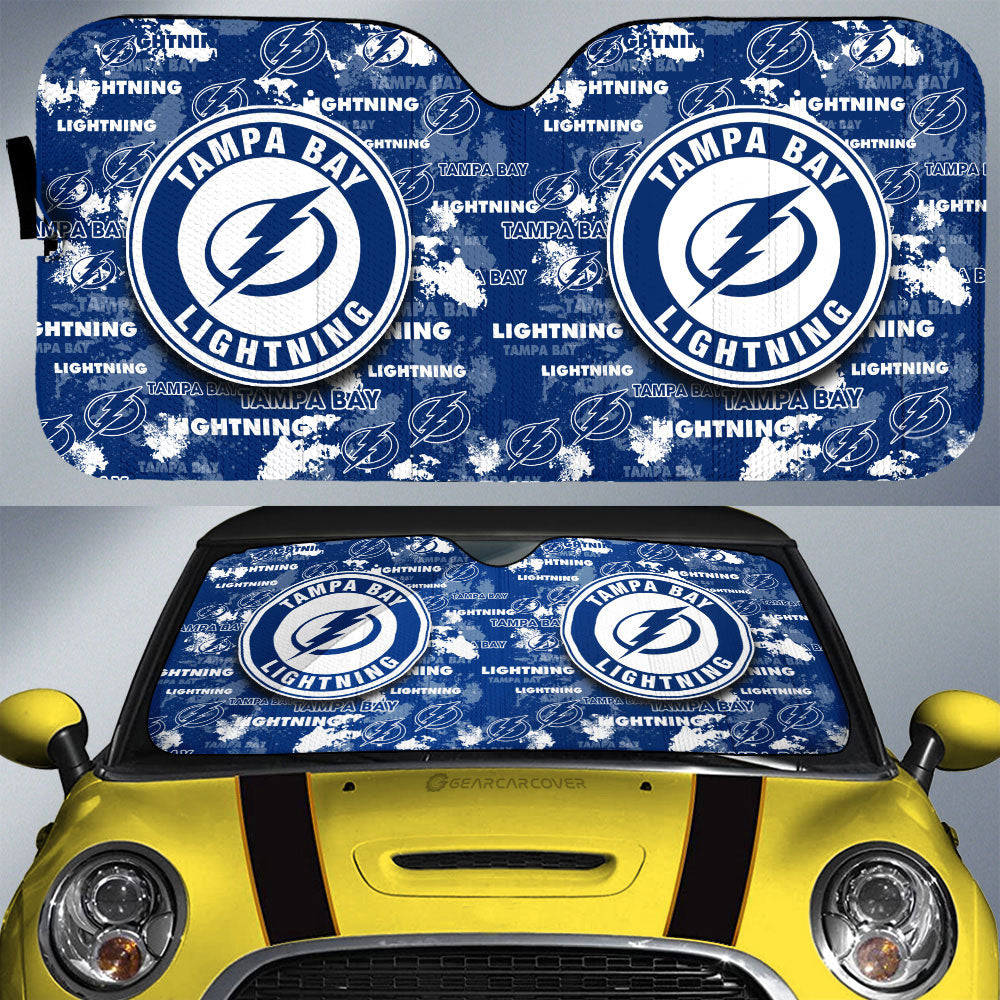 Tampa Bay Lightning Car Sunshade Custom Car Accessories - Gearcarcover - 1