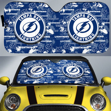 Tampa Bay Lightning Car Sunshade Custom Car Accessories - Gearcarcover - 1
