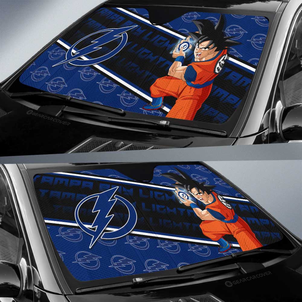 Tampa Bay Lightning Car Sunshade Custom Car Decorations For Fans - Gearcarcover - 2