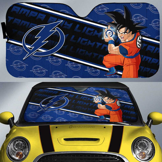 Tampa Bay Lightning Car Sunshade Custom Car Decorations For Fans - Gearcarcover - 1