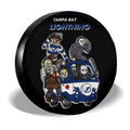 Tampa Bay Lightning Spare Tire Covers Horror Characters Car Accessories - Gearcarcover - 3