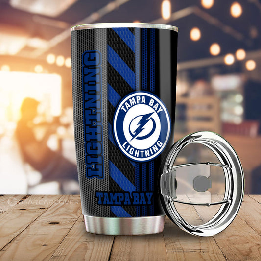 Tampa Bay Lightning Tumbler Cup Custom Car Accessories - Gearcarcover - 2