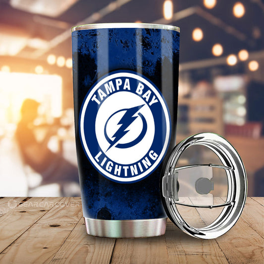 Tampa Bay Lightning Tumbler Cup Custom Car Accessories - Gearcarcover - 2