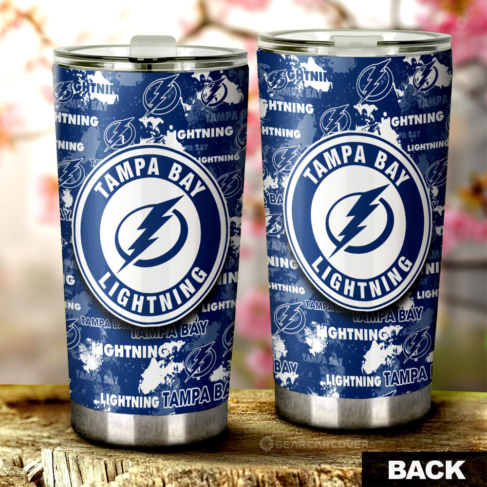 Tampa Bay Lightning Tumbler Cup Custom Car Accessories - Gearcarcover - 2