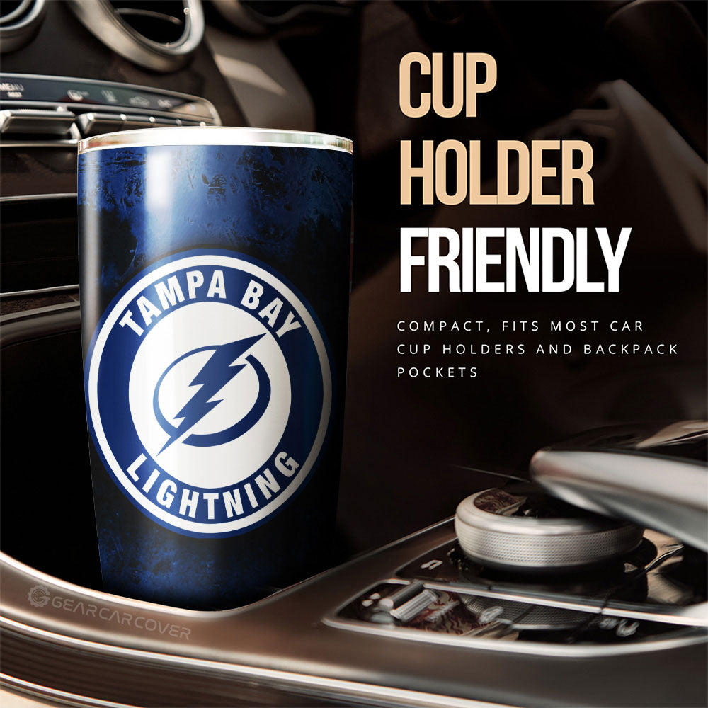 Tampa Bay Lightning Tumbler Cup Custom Car Accessories - Gearcarcover - 3