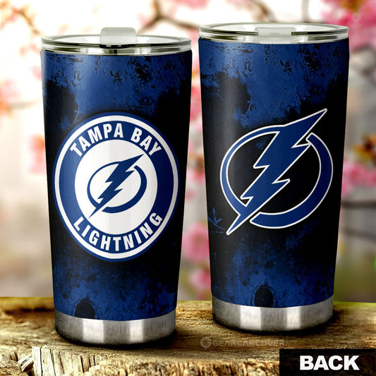 Tampa Bay Lightning Tumbler Cup Custom Car Accessories - Gearcarcover - 1