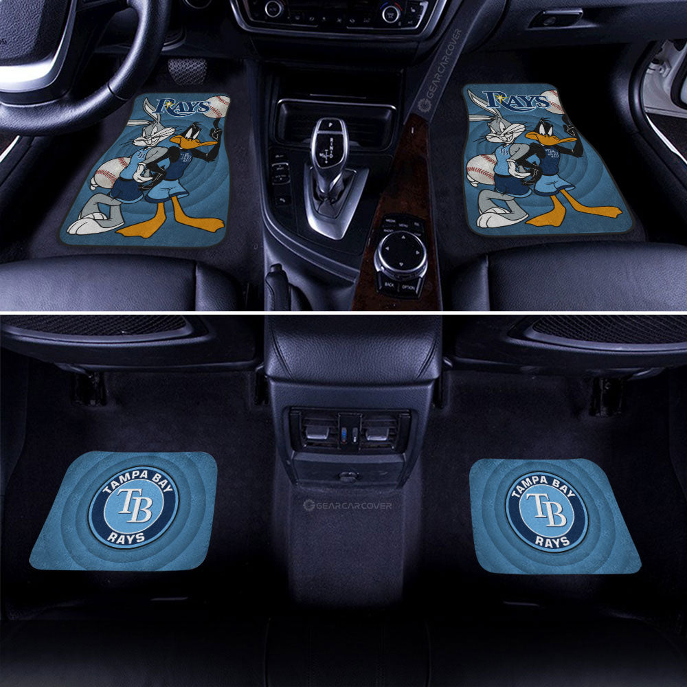 Tampa Bay Rays Car Floor Mats Custom Car Accessories - Gearcarcover - 2