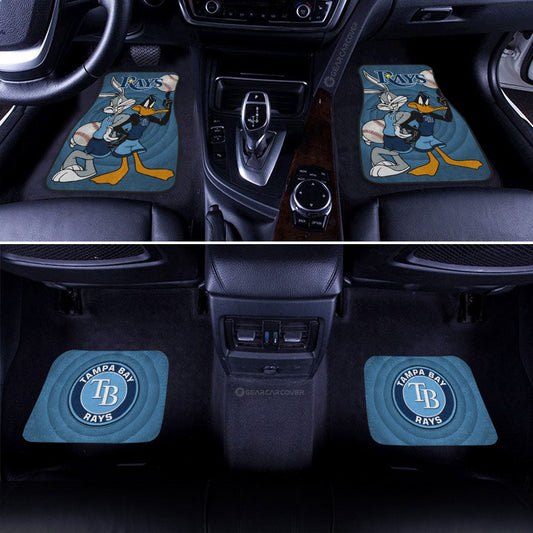 Tampa Bay Rays Car Floor Mats Custom Car Accessories - Gearcarcover - 2
