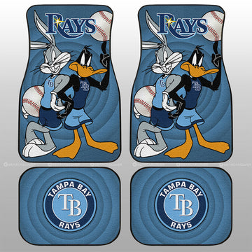 Tampa Bay Rays Car Floor Mats Custom Car Accessories - Gearcarcover - 1