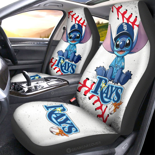 Tampa Bay Rays Car Seat Covers Stitch Theme Collection - Gearcarcover - 1