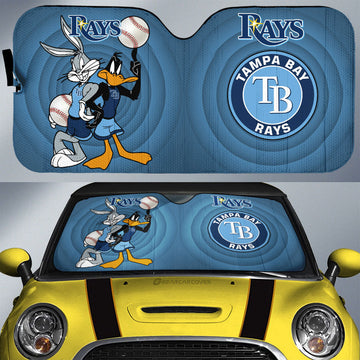 Tampa Bay Rays Car Sunshade Custom Car Accessories - Gearcarcover - 1