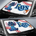 Tampa Bay Rays Car Sunshade Stitch Theme Collection - Gearcarcover - 2