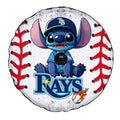 Tampa Bay Rays Spare Tire Covers Camera Hole Stitch Theme Collection - Gearcarcover - 4