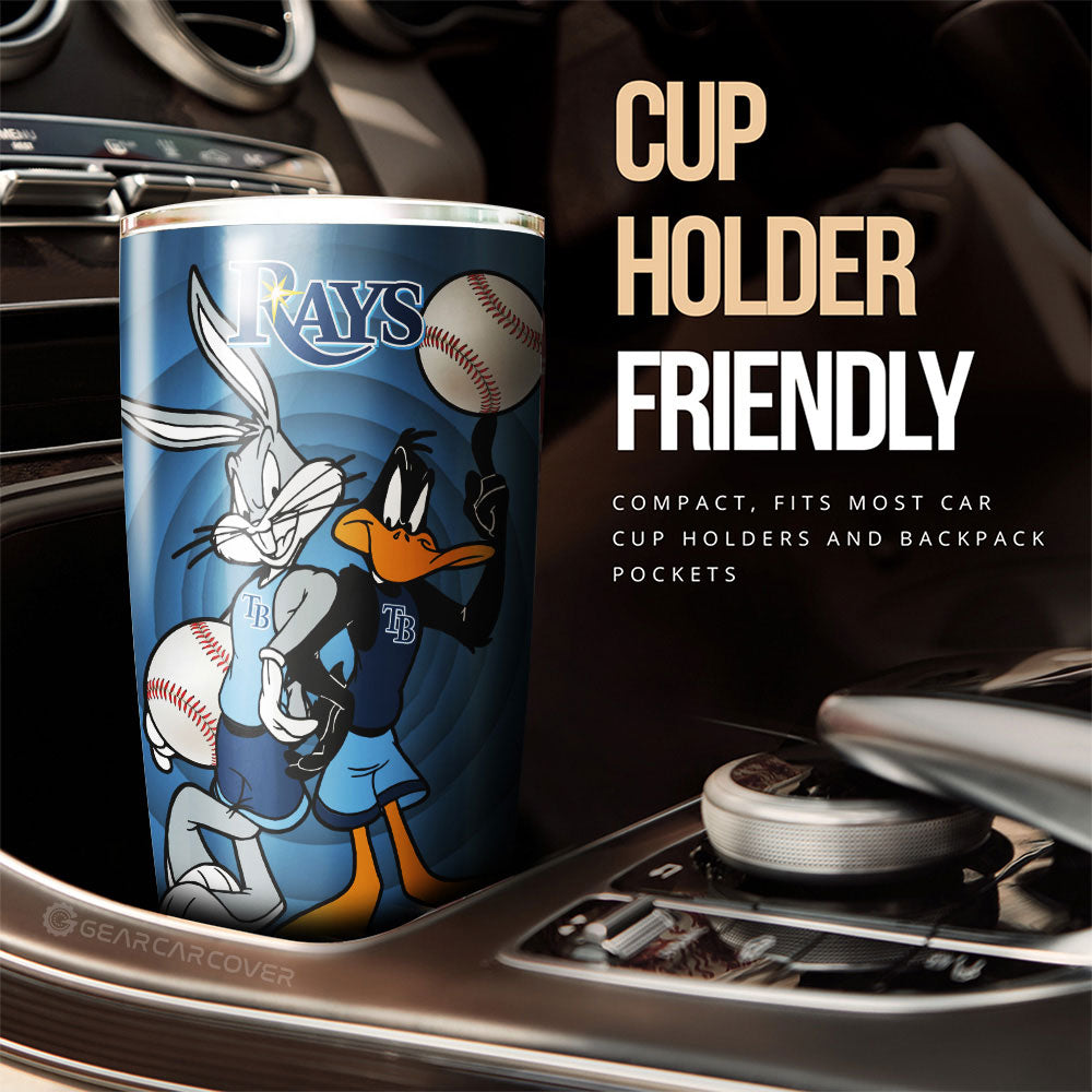 Tampa Bay Rays Tumbler Cup Custom Car Accessories - Gearcarcover - 3
