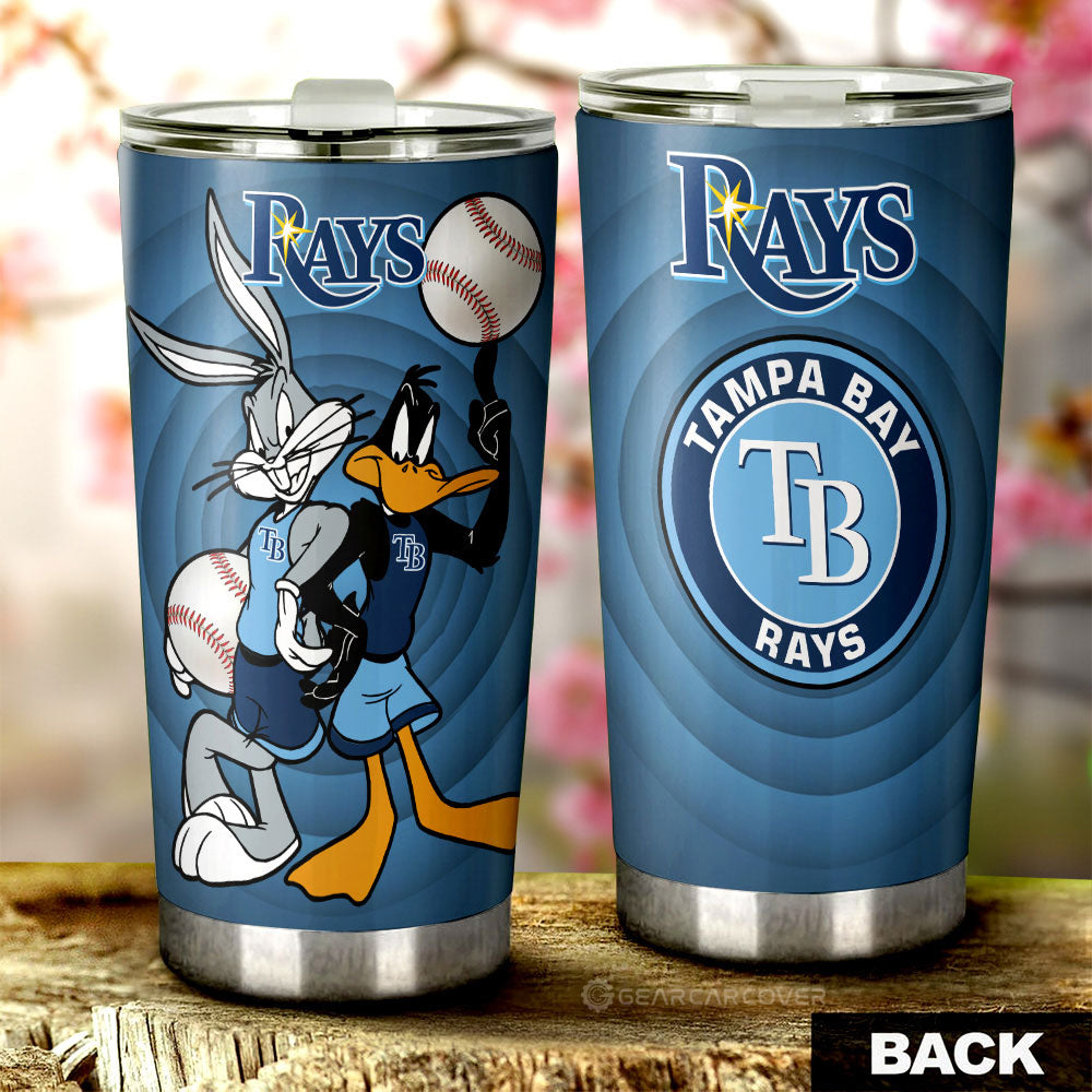Tampa Bay Rays Tumbler Cup Custom Car Accessories - Gearcarcover - 1