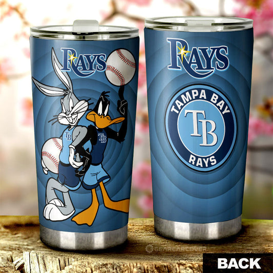 Tampa Bay Rays Tumbler Cup Custom Car Accessories - Gearcarcover - 1