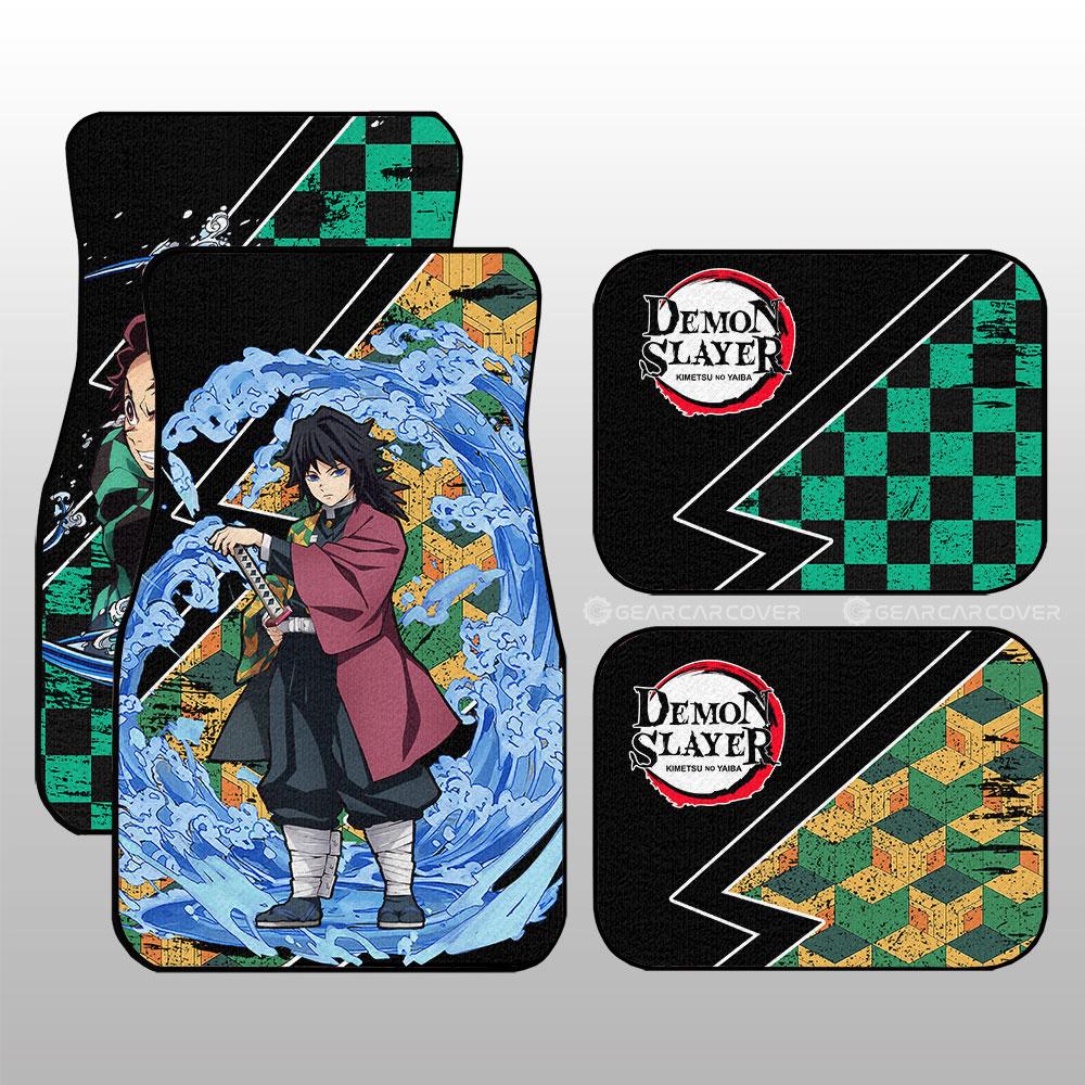 Tanjiro And Giyuu Car Floor Mats Custom Car Accessories - Gearcarcover - 2