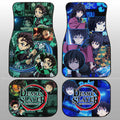 Tanjiro And Giyuu Car Floor Mats Custom - Gearcarcover - 1