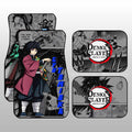 Tanjiro And Giyuu Car Floor Mats Custom Mix Mangas - Gearcarcover - 2