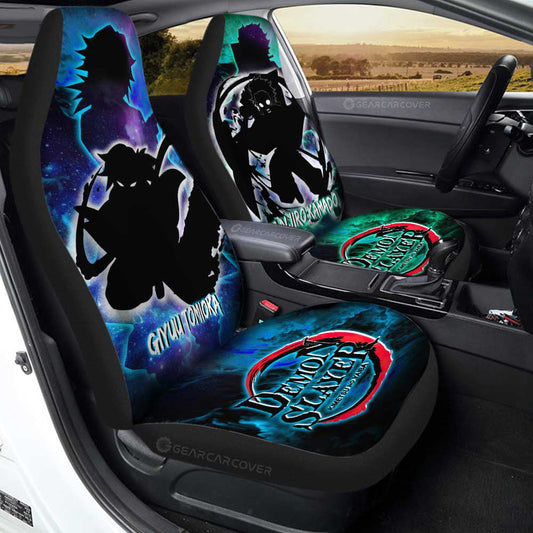 Tanjiro And Giyuu Car Seat Covers Custom - Gearcarcover - 1