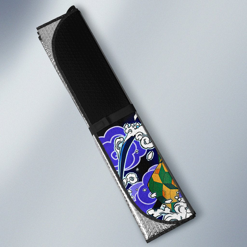 Tanjiro And Giyuu Car Sunshade Custom Car Accessories - Gearcarcover - 3