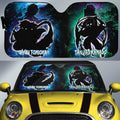 Tanjiro And Giyuu Car Sunshade Custom - Gearcarcover - 1
