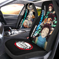 Tanjiro And Inosuke Car Seat Covers Custom - Gearcarcover - 2