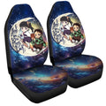 Tanjiro And Kanao Car Seat Covers Custom Car Accessories - Gearcarcover - 3