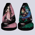 Tanjiro And Nezuko Car Seat Covers Custom Car Accessories - Gearcarcover - 4