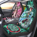 Tanjiro And Nezuko Car Seat Covers Custom Car Accessories - Gearcarcover - 1