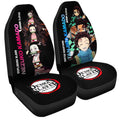 Tanjiro And Nezuko Car Seat Covers Custom - Gearcarcover - 3