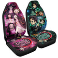 Tanjiro And Nezuko Car Seat Covers Custom - Gearcarcover - 3