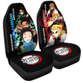 Tanjiro And Rengoku Car Seat Covers Custom - Gearcarcover - 3