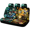 Tanjiro And Zenitsu Car Back Seat Cover Custom - Gearcarcover - 1