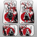 Tanjiro And Zenitsu Car Floor Mats Custom Japan Style Car Interior Accessories - Gearcarcover - 1