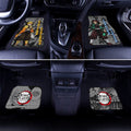 Tanjiro And Zenitsu Car Floor Mats Custom Mix Mangas - Gearcarcover - 3