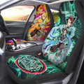 Tanjiro And Zenitsu Car Seat Covers Custom Car Accessories - Gearcarcover - 1