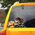 Tanjiro And Zenitsu Car Sticker Custom Car Accessories - Gearcarcover - 3